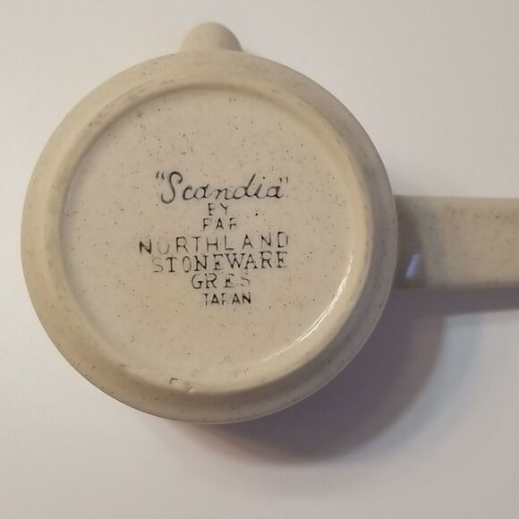 Vintage Scandia by Northland Stoneware Japan Ceramic Gravy Boat - Picture 4 of 4